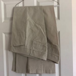 Pants. Cotton/Polyester/Spandex blend.